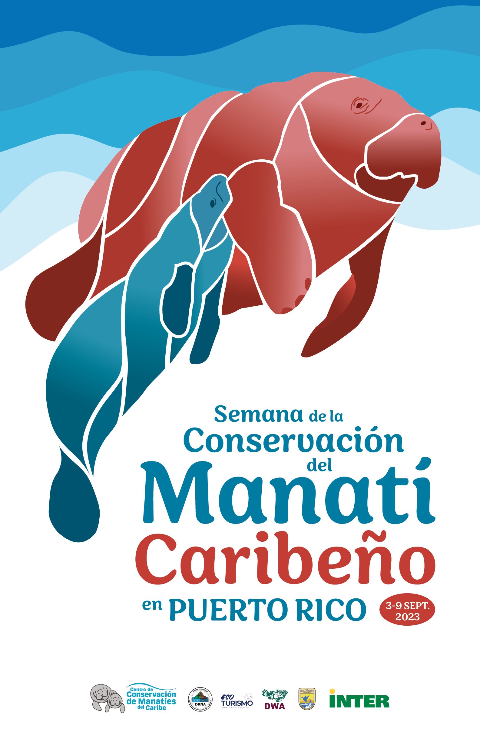 CCMC-SEM-MANATI-2023-AFICHE | Centro de Conservación de Manatíes del Caribe